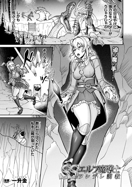【無料 エロ漫画】SS級エルフ魔導士 ツンデレ調教【単話】 一升金