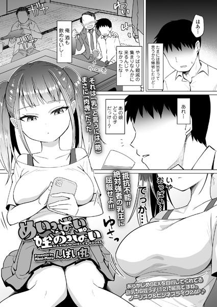 【無料 エロ漫画】めいっぱい姪おっぱい んぼい丸